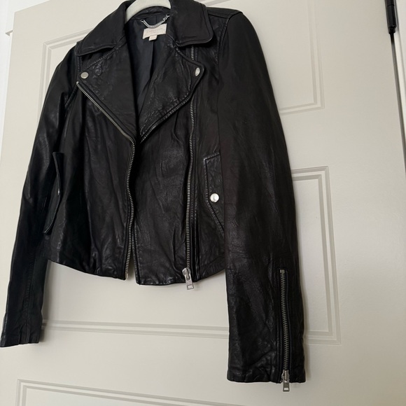 J.Crew Collection Leather Jacket - Picture 7 of 10